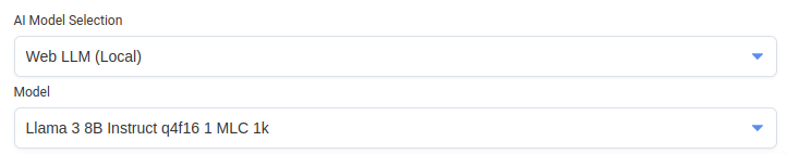 Web LLM